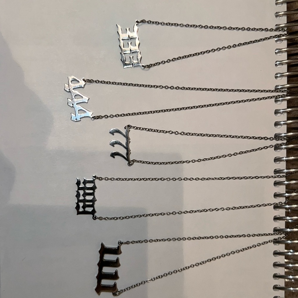 Angle number necklaces (5)